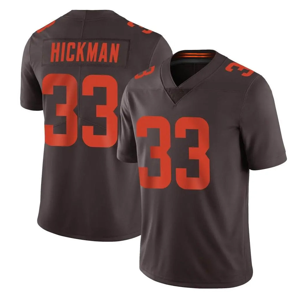 My Store C.Browns #33 Ronnie Hickman Player Browns Color Rush Limited Home Game Stitched Jerseys