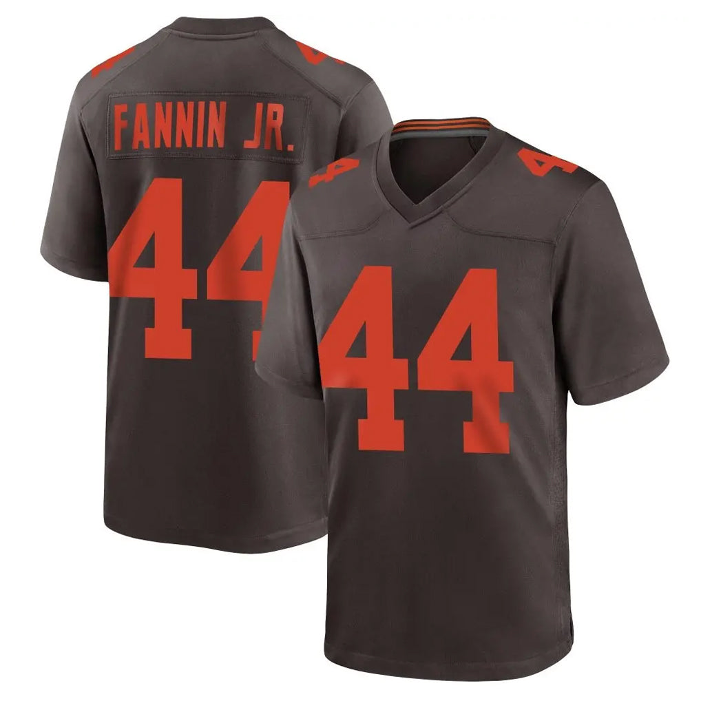 My Store C.Browns #44 Harold Fannin Jr. Player Brown Alternate Home Game Stitched Jerseys