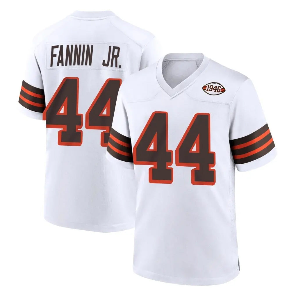 My Store C.Browns #44 Harold Fannin Jr. Player White Alternate Home Game Stitched Jerseys