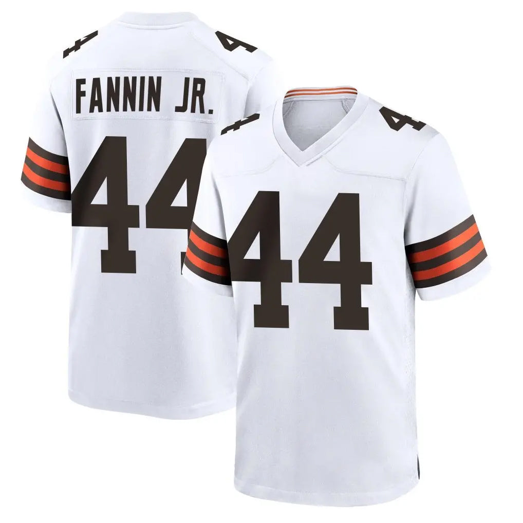 My Store C.Browns #44 Harold Fannin Jr. Player White Home Game Stitched Jerseys