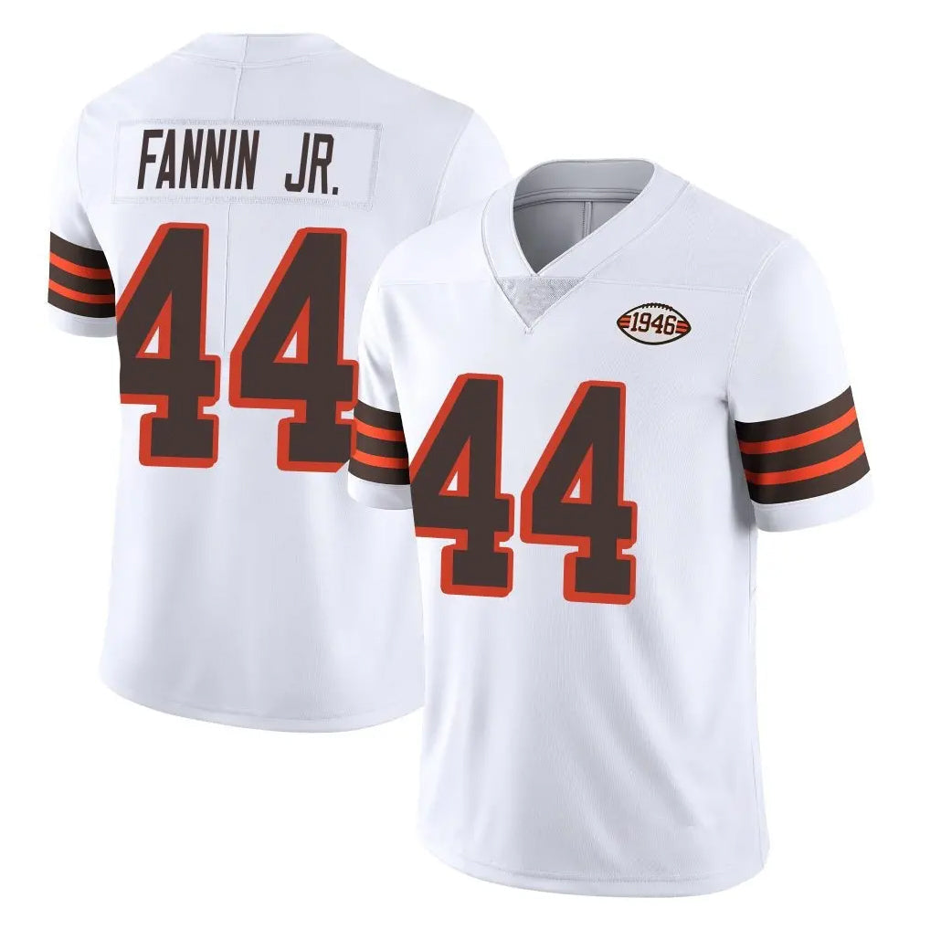 My Store C.Browns #44 Harold Fannin Jr. Player White Limited  Vapor 1946 Collection Alternate Game Stitched Jerseys