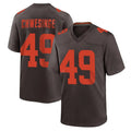My Store C.Browns #49 Carson Schwesinger Player Brown Alternate Home Game Stitched Jerseys
