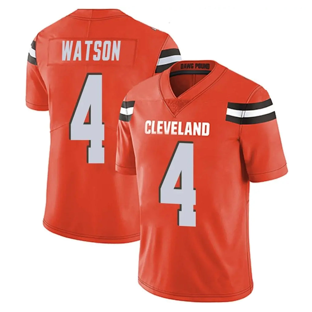 My Store C.Browns #4 Deshaun Watson Player Orange Alternate Vapor Untouchable Limited Home Game Stitched Jerseys