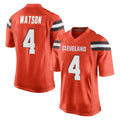My Store C.Browns #4 Deshaun Watson Player Orange Home Game Stitched Jerseys