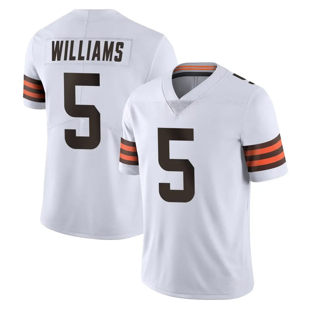 My Store C.Browns #5 Quincy Williams Player White Vapor Untouchable Limited Home Game Stitched Jerseys