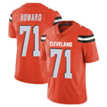 My Store C.Browns #71 Tytus Howard Player Orange Alternate Vapor Untouchable Limited Home Game Stitched Jerseys