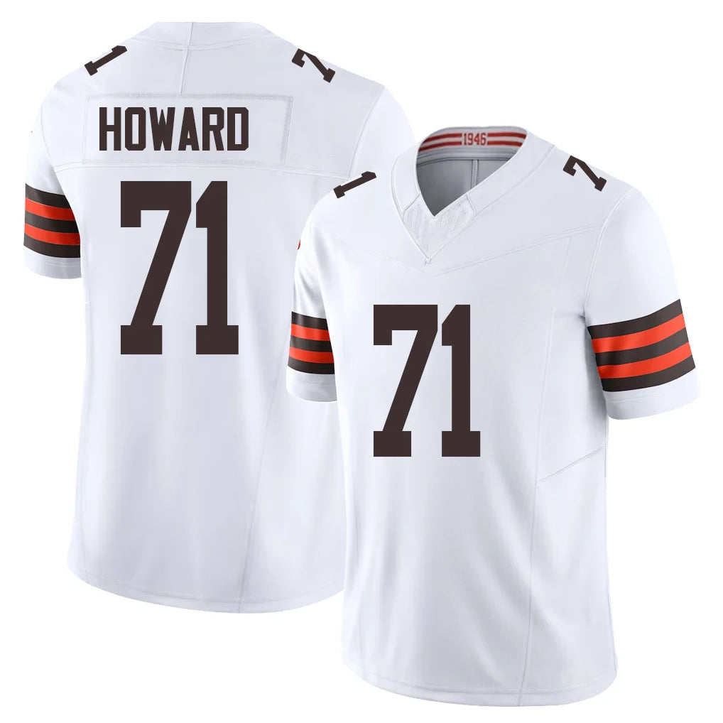 My Store C.Browns #71 Tytus Howard Player White Vapor F.U.S.E. Limited Home Game Stitched Jerseys