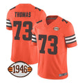 My Store C.Browns #73 Joe Thomas Player Orange Alternate Limited Home Game Stitched Jerseys