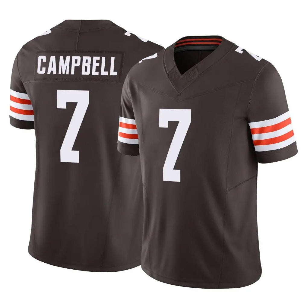 My Store C.Browns #7 Tyson Campbell Player Brown Limited Vapor F.U.S.E. Alternate Game Stitched Jerseys