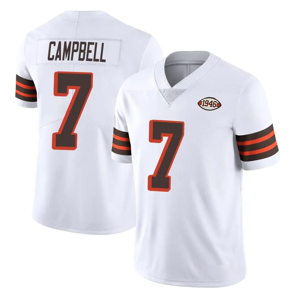 My Store C.Browns #7 Tyson Campbell Player White Limited  Vapor 1946 Collection Alternate Game Stitched Jerseys