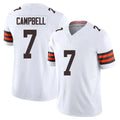 My Store C.Browns #7 Tyson Campbell Player White Vapor F.U.S.E. Limited Home Game Stitched Jerseys