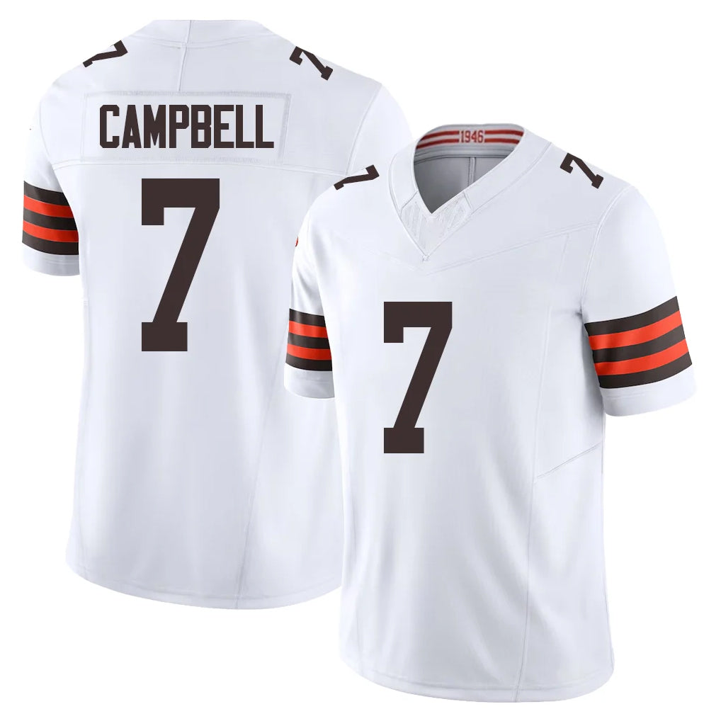 My Store C.Browns #7 Tyson Campbell Player White Vapor F.U.S.E. Limited Home Game Stitched Jerseys