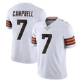 My Store C.Browns #7 Tyson Campbell Player White Vapor Untouchable Limited Home Game Stitched Jerseys