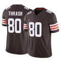 My Store C.Browns #80 Jamari Thrash Player Brown Vapor F.U.S.E. Limited Home Game Stitched Jerseys