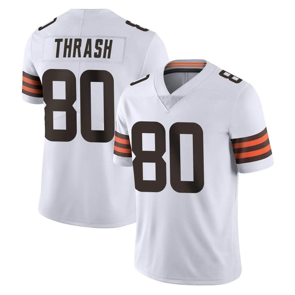 My Store C.Browns #80 Jamari Thrash Player White Vapor F.U.S.E. Limited Home Game Stitched Jerseys