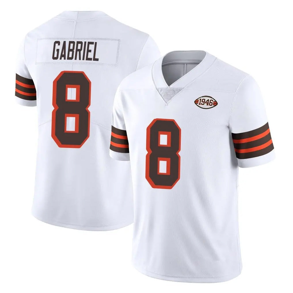 My Store C.Browns #8 Dillon Gabriel Player White Limited  Vapor 1946 Collection Alternate Game Stitched Jerseys