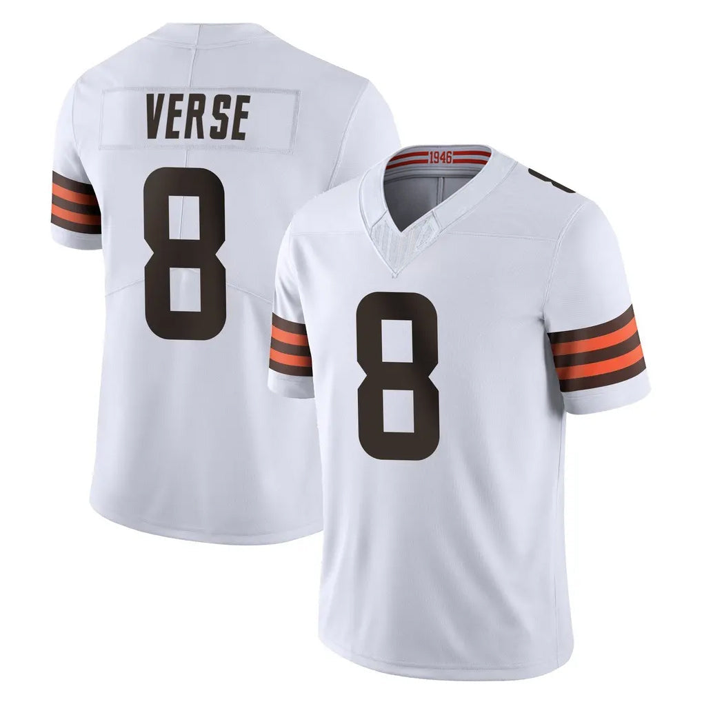 My Store C.Browns #8 Jared Verse Player White Vapor F.U.S.E. Limited Home Game Stitched Jerseys