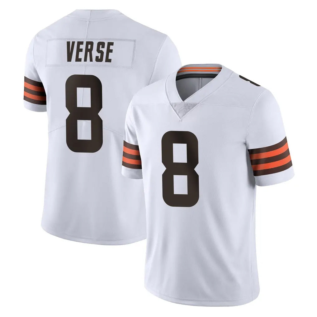 My Store C.Browns #8 Jared Verse Player White Vapor Untouchable Limited Home Game Stitched Jerseys