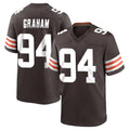 My Store C.Browns #94 Mason Graham Player Brown Home Game Stitched Jerseys
