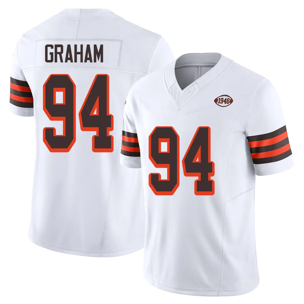 My Store C.Browns #94 Mason Graham Player White Limited Vapor F.U.S.E. Alternate Game Stitched Jerseys