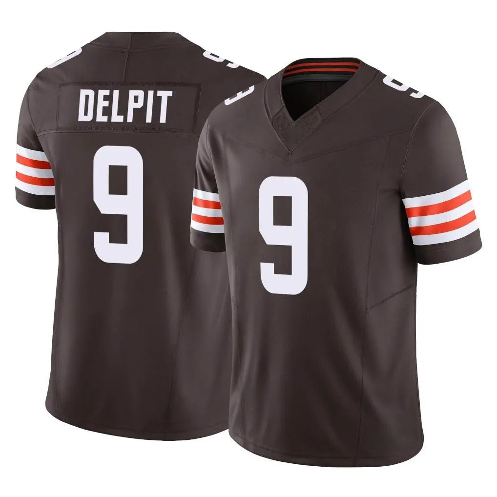 My Store C.Browns #9 Grant Delpit Player Brown Vapor F.U.S.E. Limited Home Game Stitched Jerseys