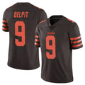 My Store C.Browns #9 Grant Delpit Player Browns Color Rush Limited Home Game Stitched Jerseys