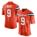 My Store C.Browns #9 Grant Delpit Player Orange Home Game Stitched Jerseys