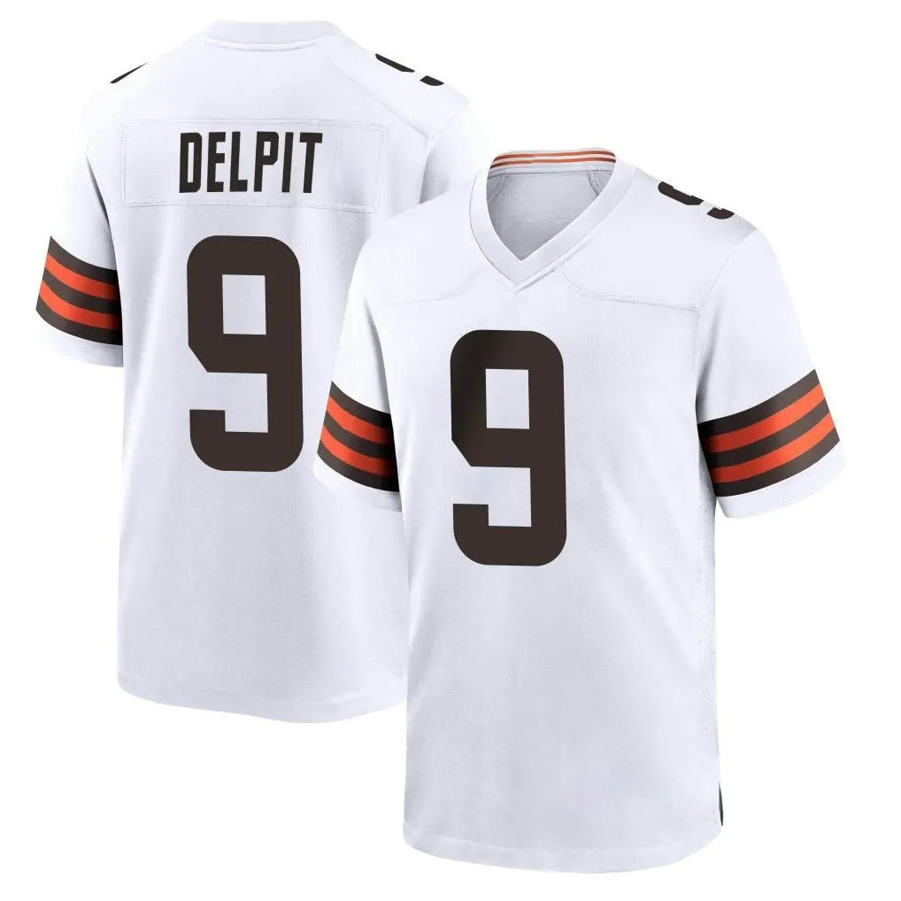 My Store C.Browns #9 Grant Delpit Player White Home Game Stitched Jerseys