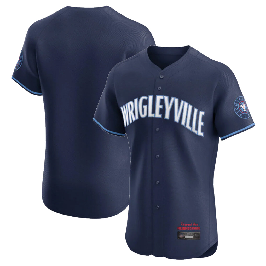 My Store C.Cubs Navy City Connect Limited Elite Home Game Blank Player Stitched Jerseys