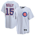 My Store C.Cubs #15 Carson Kelly Player White Game Home Stitched Jerseys