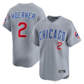 My Store C.Cubs #2 Nico Hoerner Player Gray Road Limited Home Stitched Jerseys