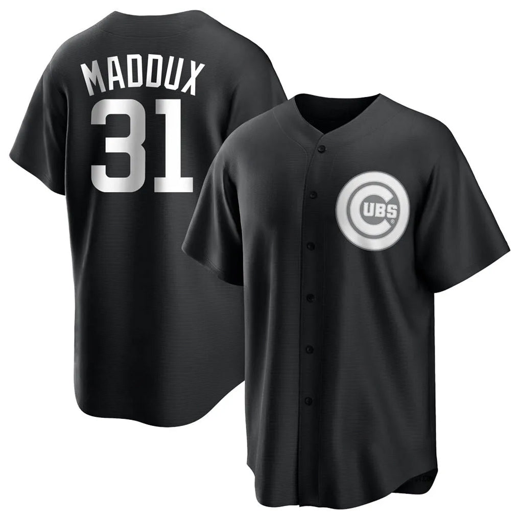 My Store C.Cubs #31 Greg Maddux Player Black Game Stitched Jerseys