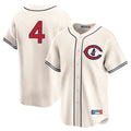 My Store C.Cubs #4 Pete Crow-Armstrong Player Cream Field of Dreams Limited Home Game Stitched Jerseys