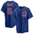 My Store C.Cubs #6 Matt Shaw Player Royal Home Game Stitched Jerseys