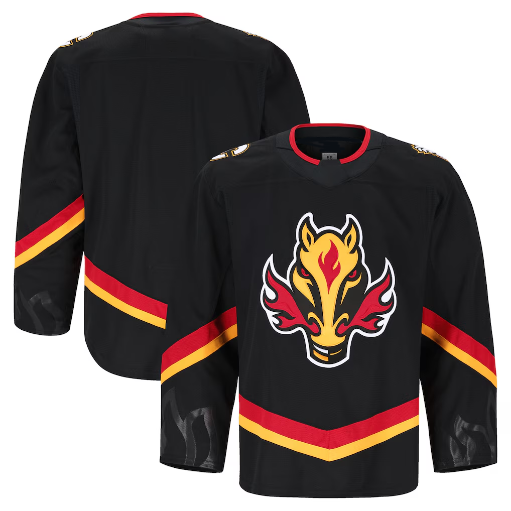 My Store C.Flames Black Alternate Authentic Pro Jerseys