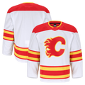 My Store C.Flames White Away Authentic Pro Jerseys