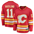 My Store C.Flames #11 Mikael Backlund Red Home Breakaway Player Jerseys