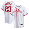 My Store C.Guardians #23 Bo Naylor Player White World Classic Home Game Stitched Jerseys
