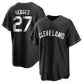 My Store C.Guardians #27 Austin Hedges Player Black Home Game Stitched Jerseys