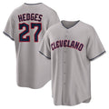 My Store C.Guardians #27 Austin Hedges Player Gray Game Home Stitched Jerseys