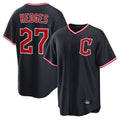 My Store C.Guardians #27 Austin Hedges Player Navy Game Home Stitched Jerseys