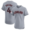 My Store C.Guardians #4 Brayan Rocchio Player Gray Road Limited Elite Home Stitched Jerseys