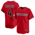 My Store C.Guardians #4 Brayan Rocchio Player Red Limited Home Stitched Jerseys