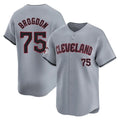 My Store C.Guardians #75 Connor Brogdon Player Gray Road Limited Home Stitched Jerseys