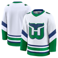 My Store C.Hurricanes White Throwback Premium Stitched Jerseys
