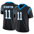 My Store C.Panthers #11 Nic Scourton Player Black Vapor F.U.S.E. Limited Stitched Jerseys