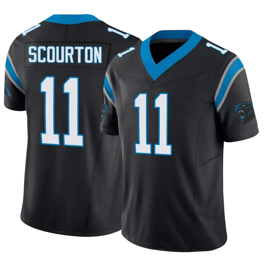 My Store C.Panthers #11 Nic Scourton Player Black Vapor F.U.S.E. Limited Stitched Jerseys