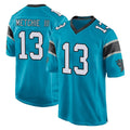 My Store C.Panthers #13 John Metchie III Player Blue Game Stitched Jerseys