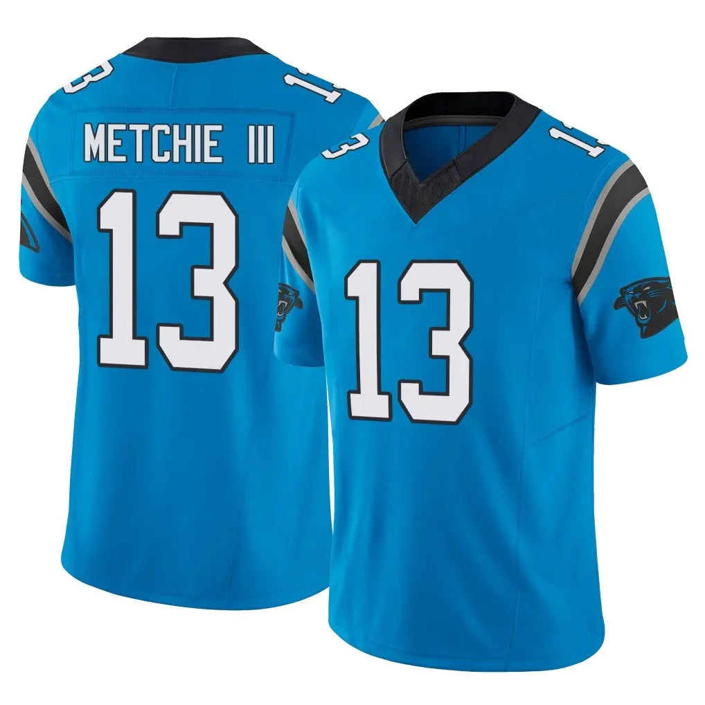 My Store C.Panthers #13 John Metchie III Player Blue Vapor F.U.S.E. Limited Home Game Stitched Jerseys