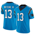 My Store C.Panthers #13 John Metchie III Player Blue Vapor F.U.S.E. Limited Home Game Stitched Jerseys